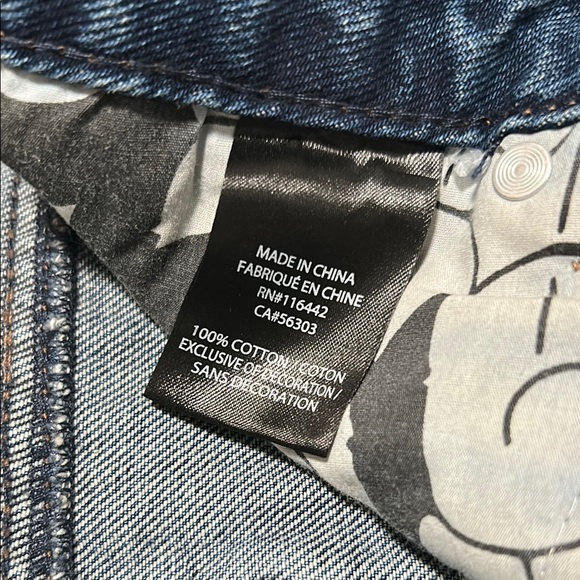 Empyre Blue Wide Leg Jeans - Picture 10 of 10